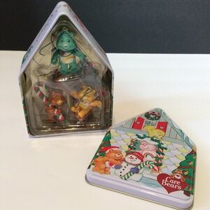 Collectible Care Bear Holiday Ornament Set